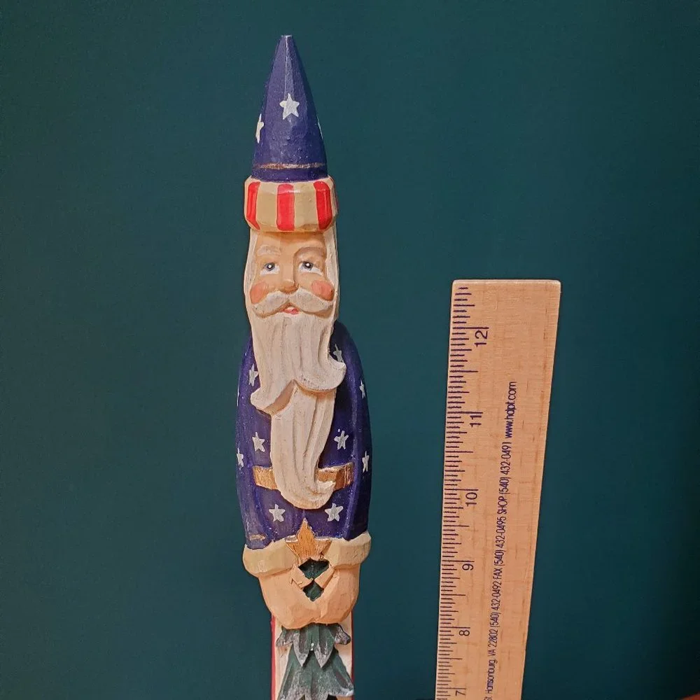 James Haddon Patriotic Folk Santa